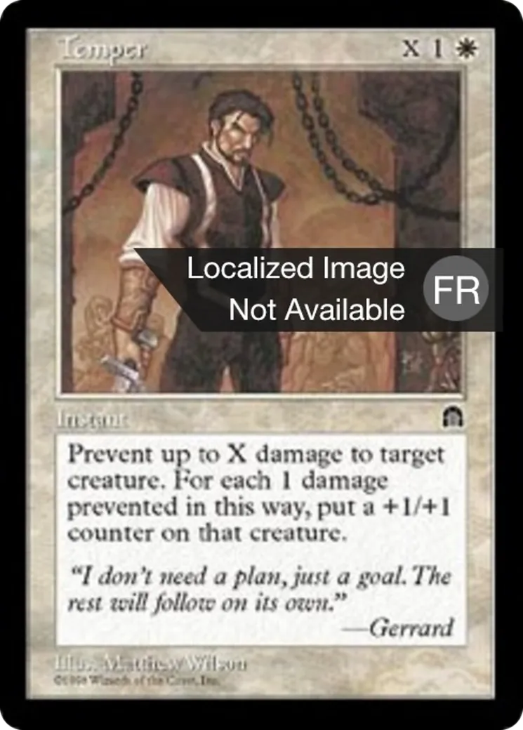 Colère — Stronghold — Magic: The Gathering