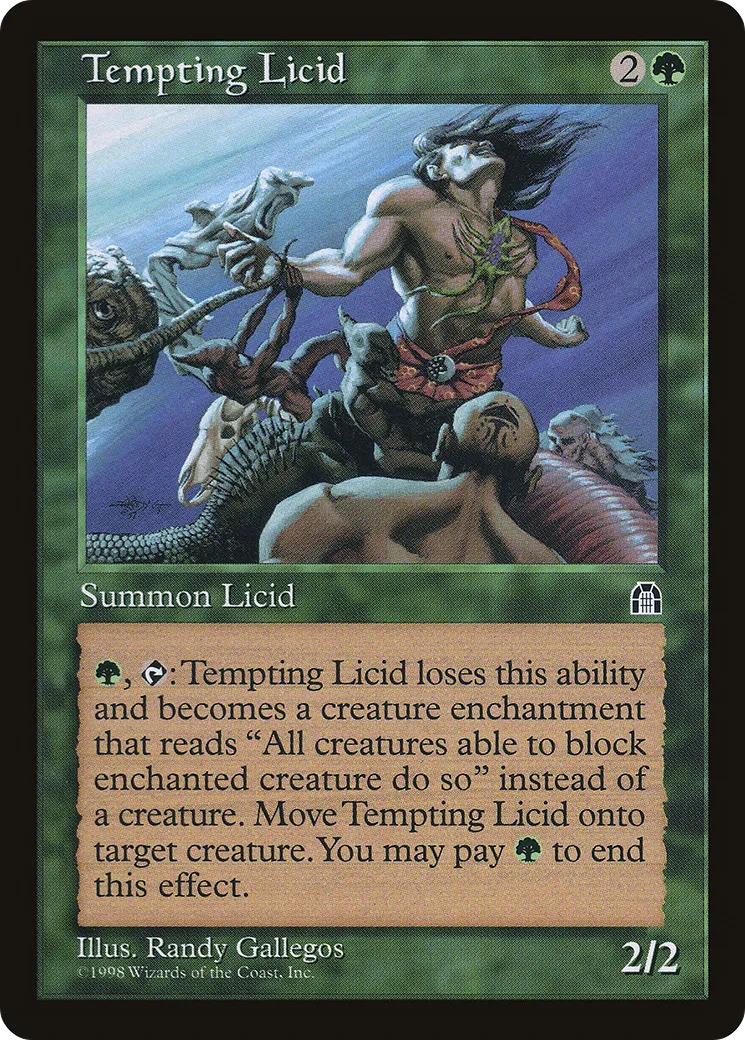 Tempting Licid — Stronghold — Magic: The Gathering