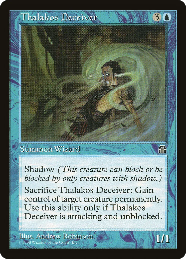 Thalakos déloyal — Stronghold — Magic: The Gathering