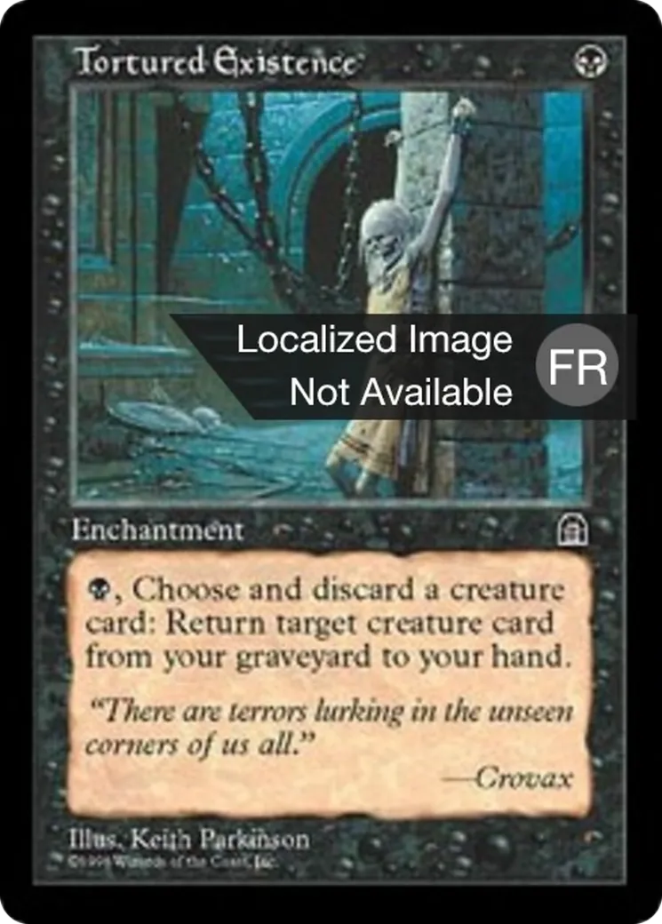 Existence torturée — Stronghold — Magic: The Gathering