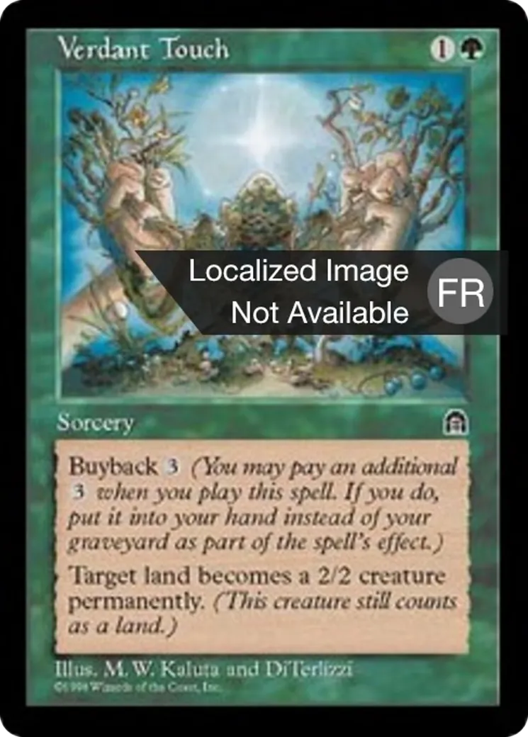 Toucher de verdoiement — Stronghold — Magic: The Gathering