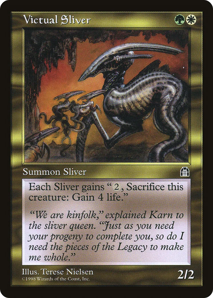 Victual Sliver — Stronghold — Magic: The Gathering
