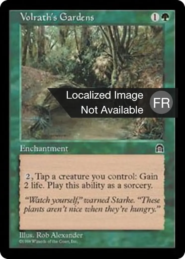 Jardins de Wöhlrajh — Stronghold — Magic: The Gathering