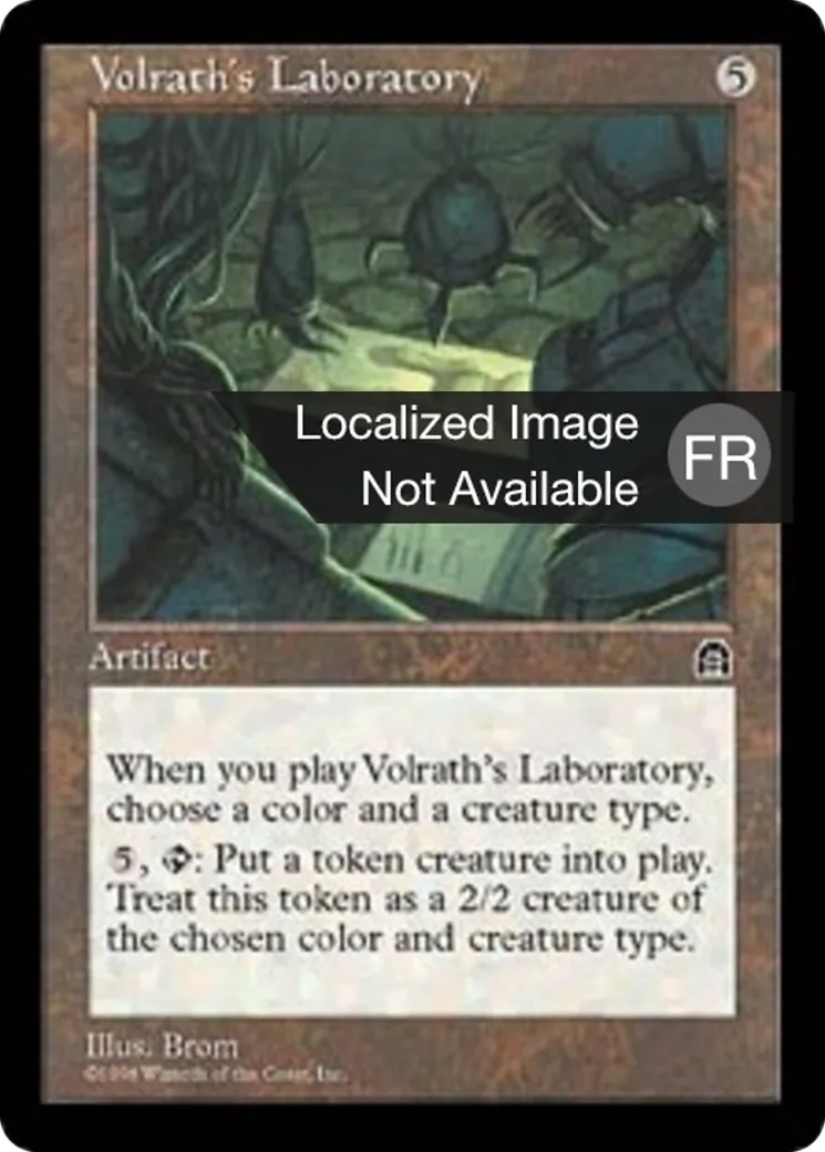 Laboratoire de Wöhlrajh — Stronghold — Magic: The Gathering