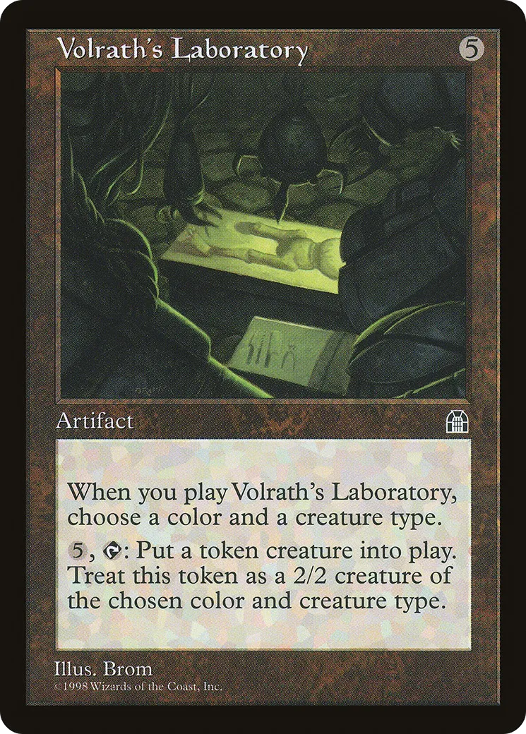 Laboratoire de Wöhlrajh — Stronghold — Magic: The Gathering