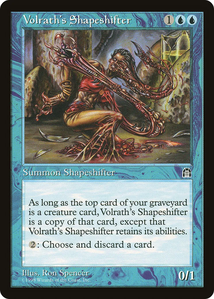 Volrath's Shapeshifter — Stronghold — Magic: The Gathering