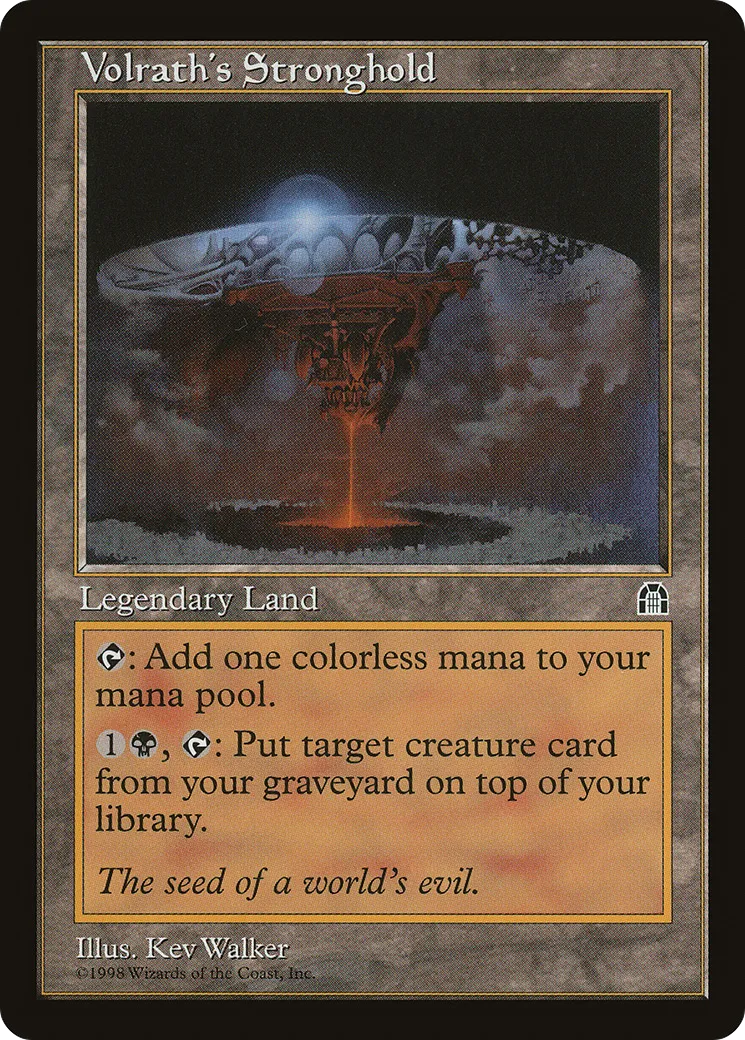 Forteresse de Wöhlrajh — Stronghold — Magic: The Gathering