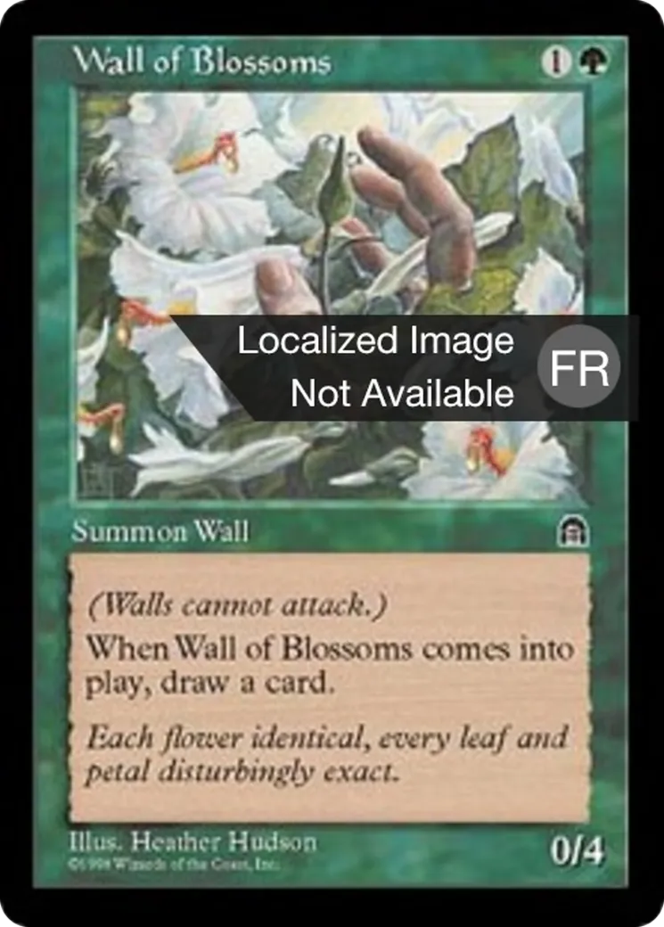 Mur de fleurs — Stronghold — Magic: The Gathering