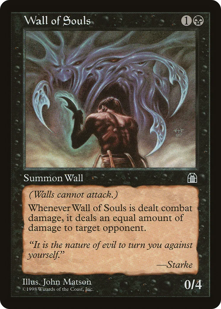 Wall of Souls — Stronghold — Magic: The Gathering
