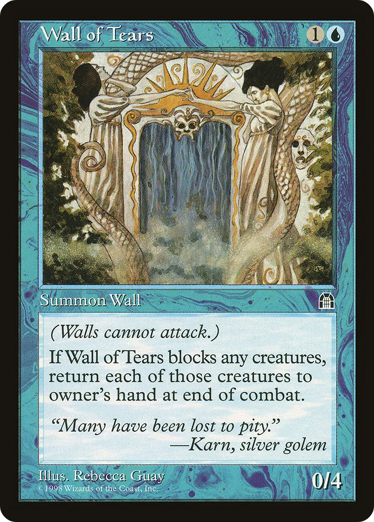 Wall of Tears — Stronghold — Magic: The Gathering