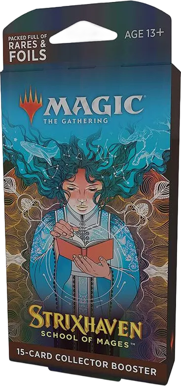 Strixhaven School of Mages Collector Booster Hanger Pack — Strixhaven: School of Mages — Magic: The Gathering