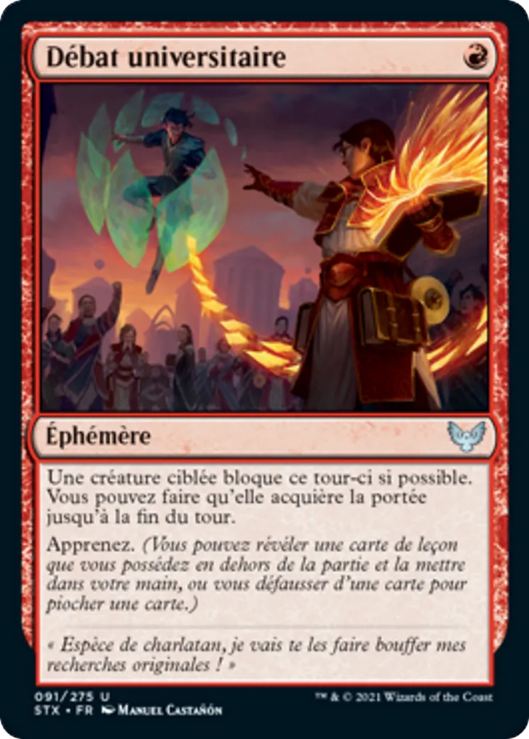 Débat universitaire — Strixhaven: School of Mages — Magic: The Gathering