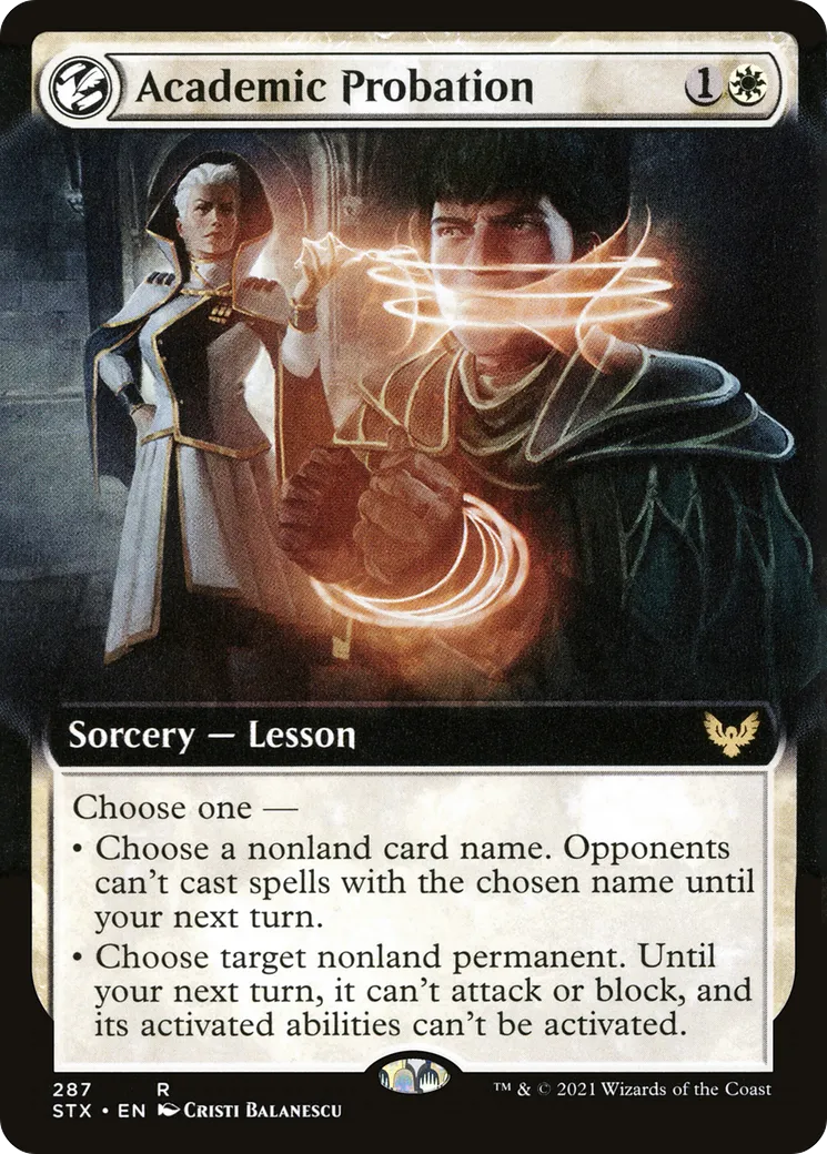 Période d'essai universitaire — Strixhaven: School of Mages — Magic: The Gathering