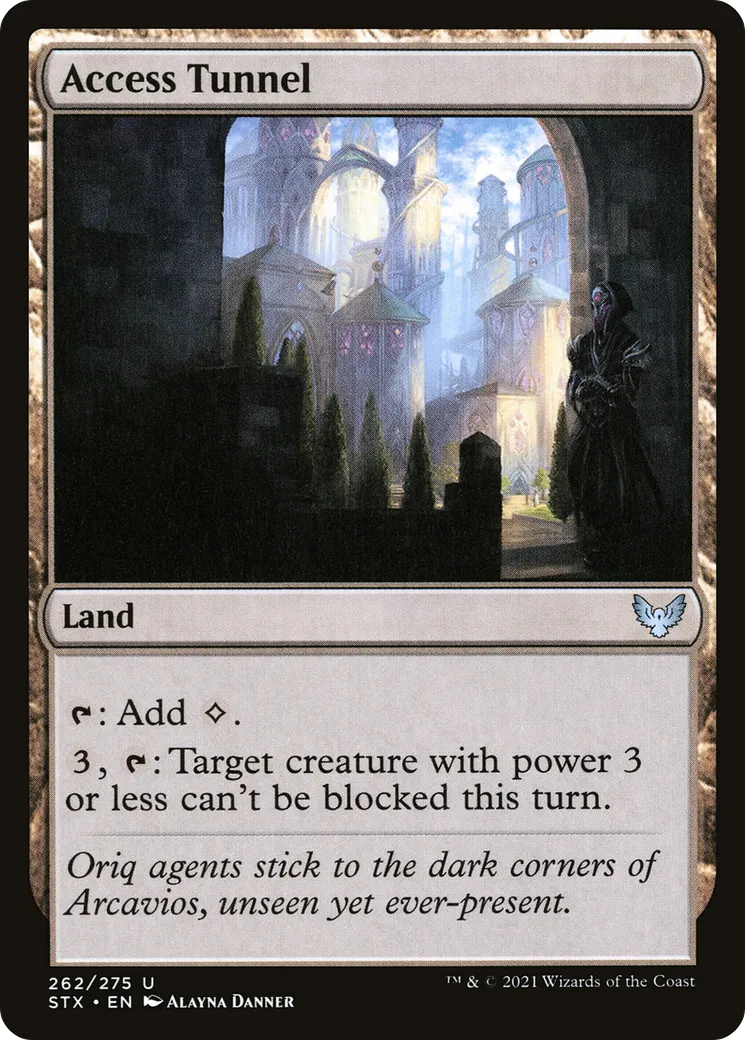 Access Tunnel — Strixhaven: School of Mages — Magic: The Gathering