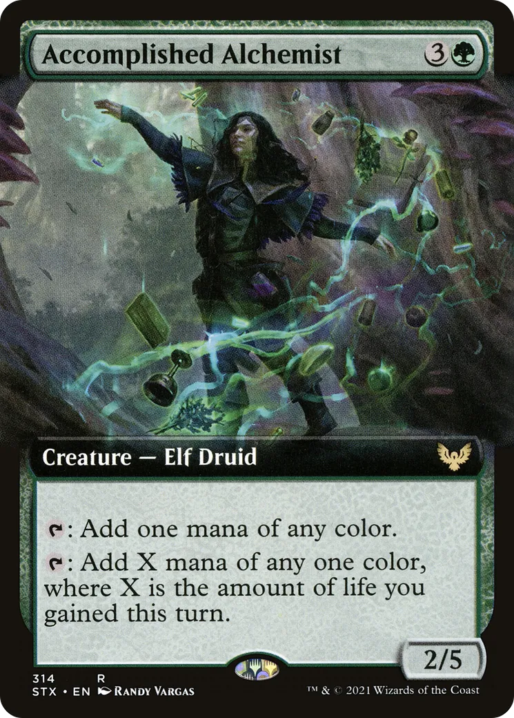 Alchimiste accomplie — Strixhaven: School of Mages — Magic: The Gathering