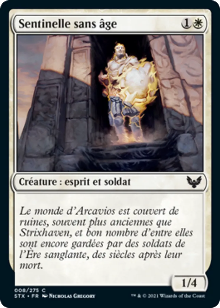 Sentinelle sans âge — Strixhaven: School of Mages — Magic: The Gathering