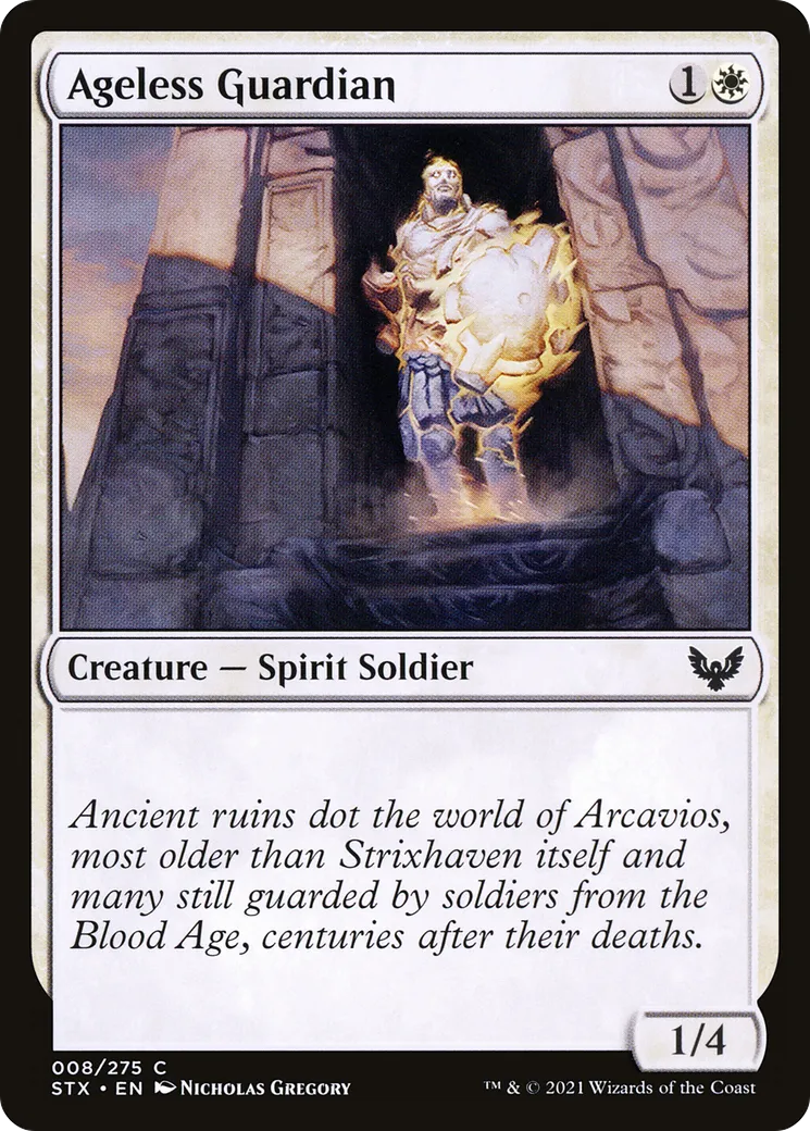 Ageless Guardian — Strixhaven: School of Mages — Magic: The Gathering