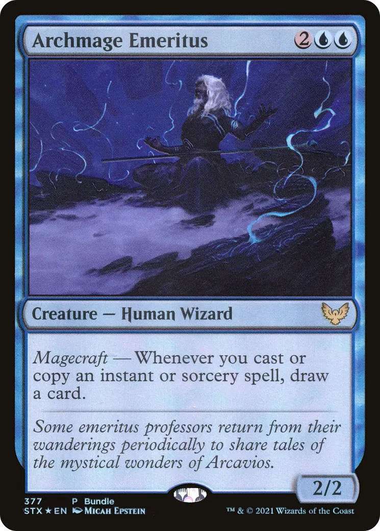 Archmage Emeritus — Strixhaven: School of Mages — Magic: The Gathering