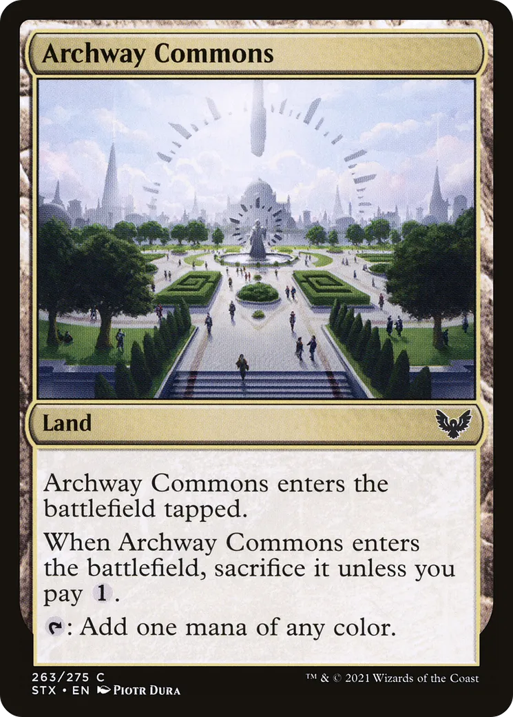 Archway Commons — Strixhaven: School of Mages — Magic: The Gathering