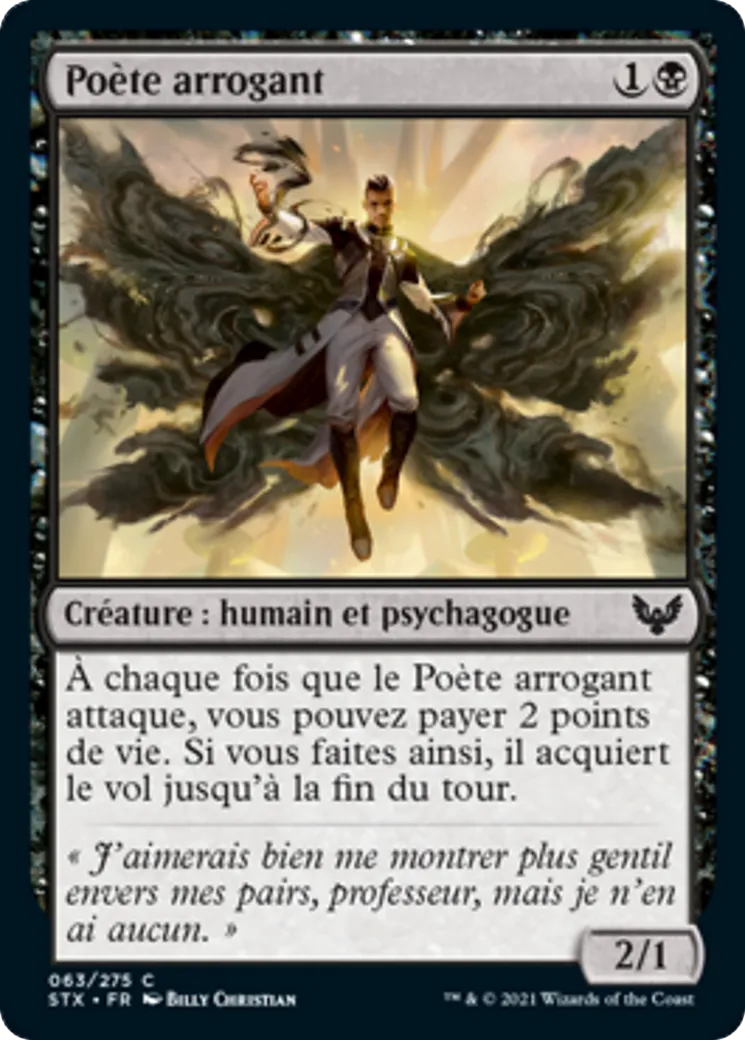 Poète arrogant — Strixhaven: School of Mages — Magic: The Gathering