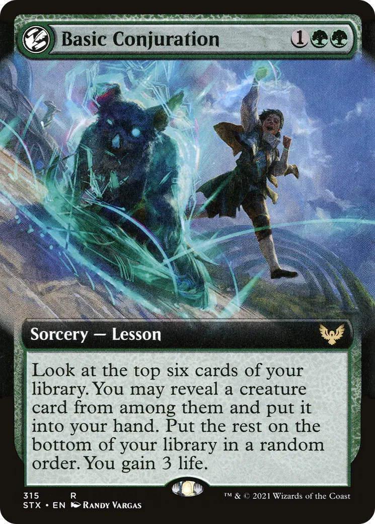 Basic Conjuration — Strixhaven: School of Mages — Magic: The Gathering