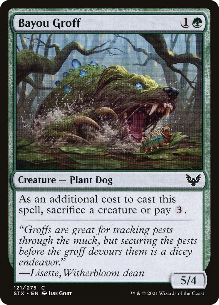 Bayou Groff — Strixhaven: School of Mages — Magic: The Gathering