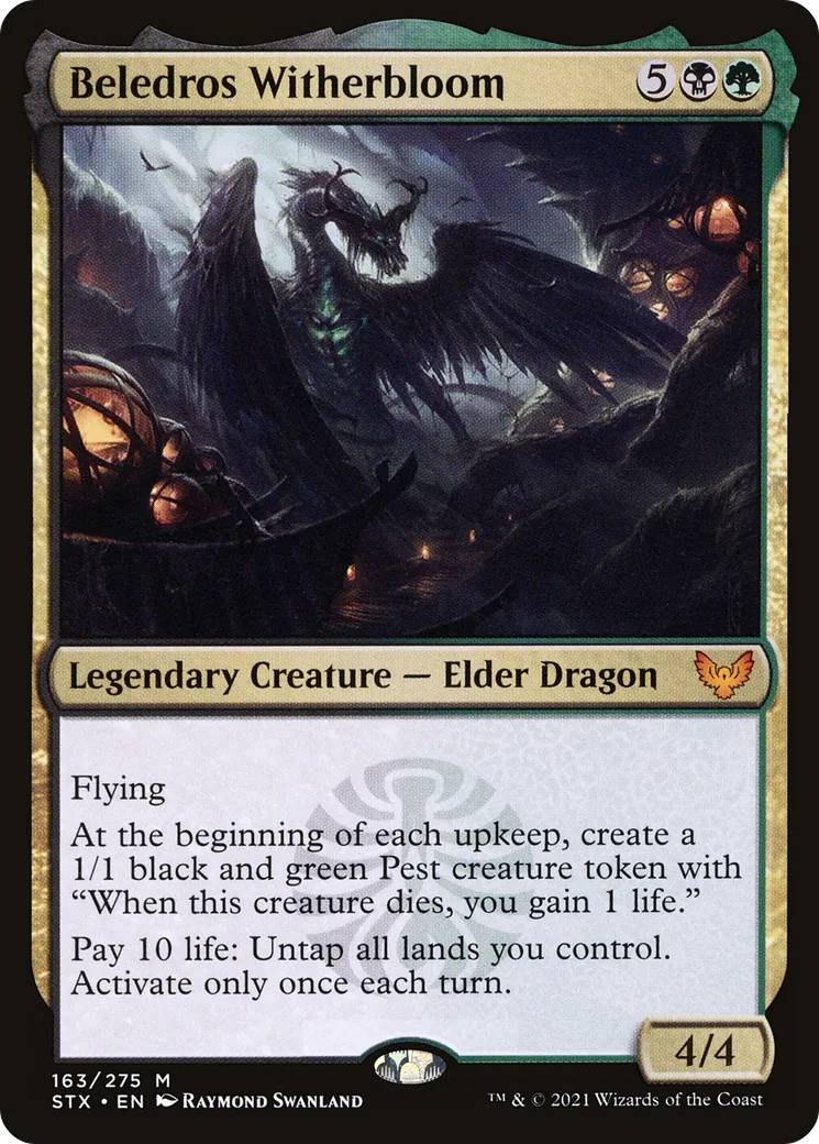 Beledros Witherbloom — Strixhaven: School of Mages — Magic: The Gathering