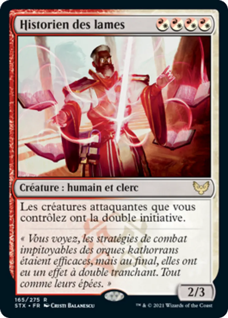 Historien des lames — Strixhaven: School of Mages — Magic: The Gathering