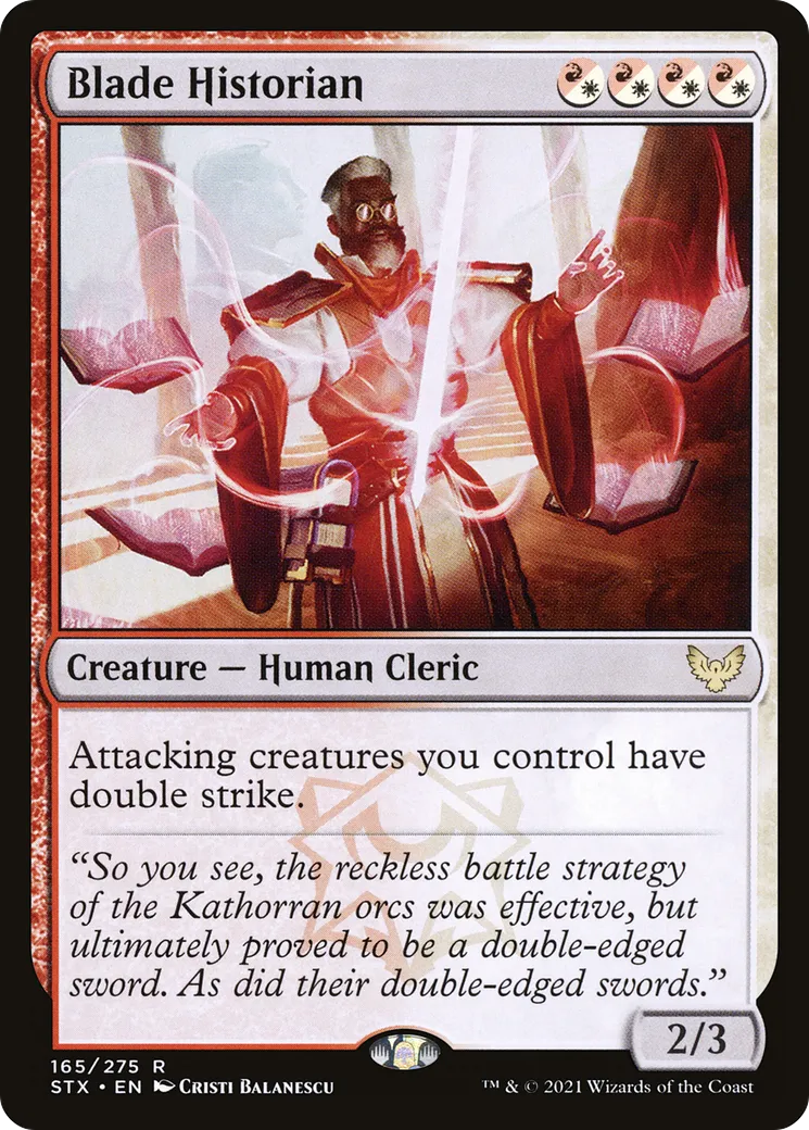 Blade Historian — Strixhaven: School of Mages — Magic: The Gathering