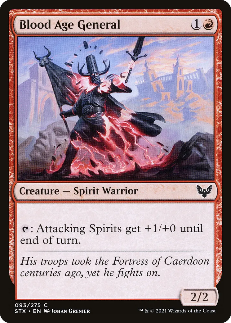 Blood Age General — Strixhaven: School of Mages — Magic: The Gathering