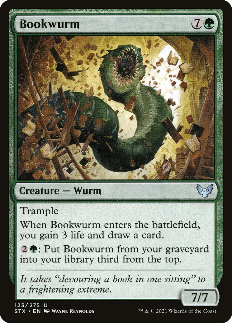 Guivre de bibliothèque — Strixhaven: School of Mages — Magic: The Gathering