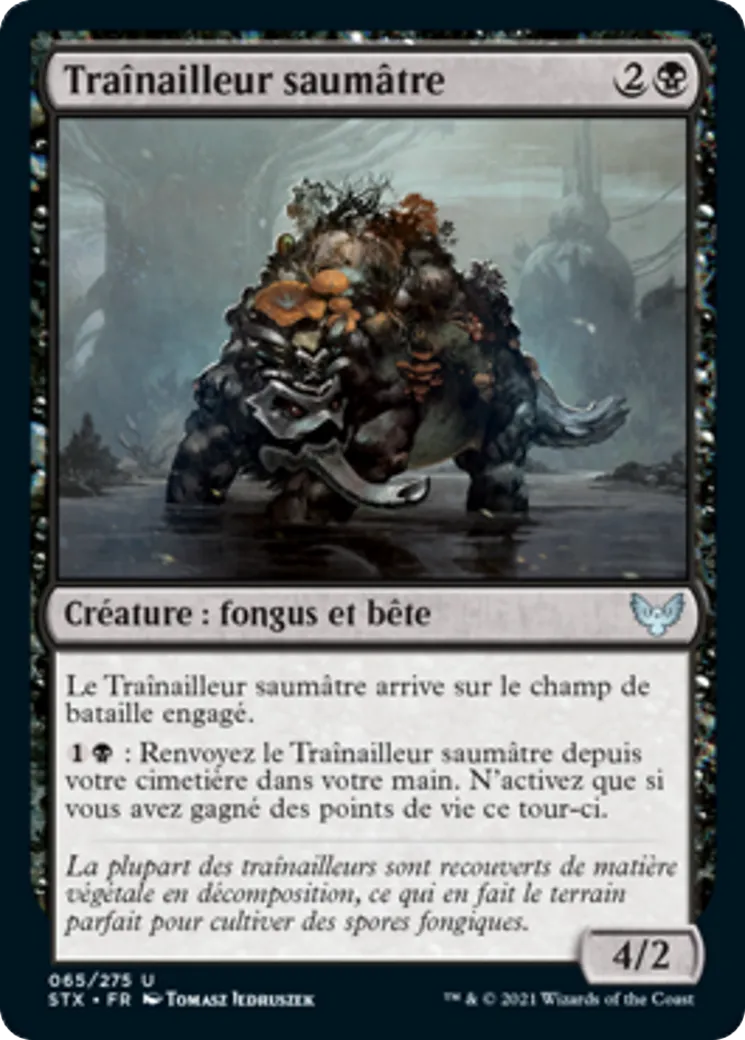 Traînailleur saumâtre — Strixhaven: School of Mages — Magic: The Gathering