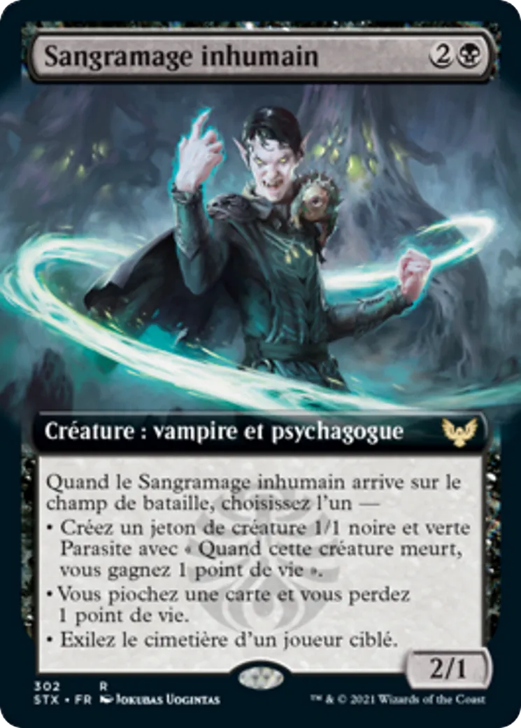 Sangramage inhumain — Strixhaven: School of Mages — Magic: The Gathering