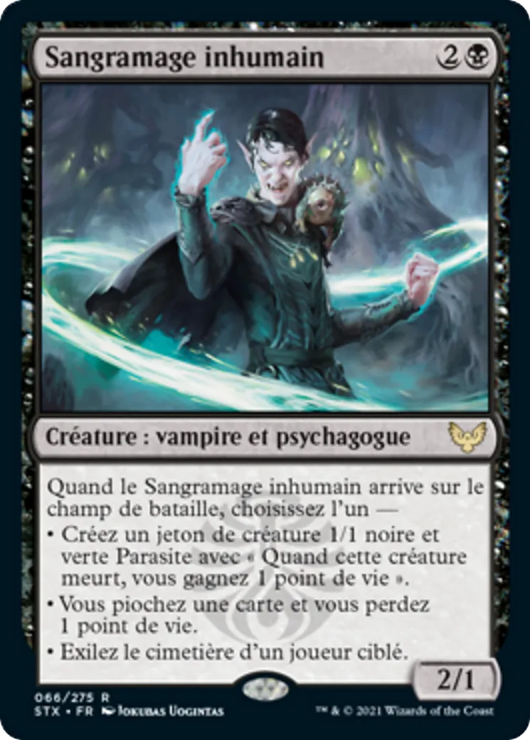 Sangramage inhumain — Strixhaven: School of Mages — Magic: The Gathering