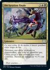 Product image for Déclaration finale