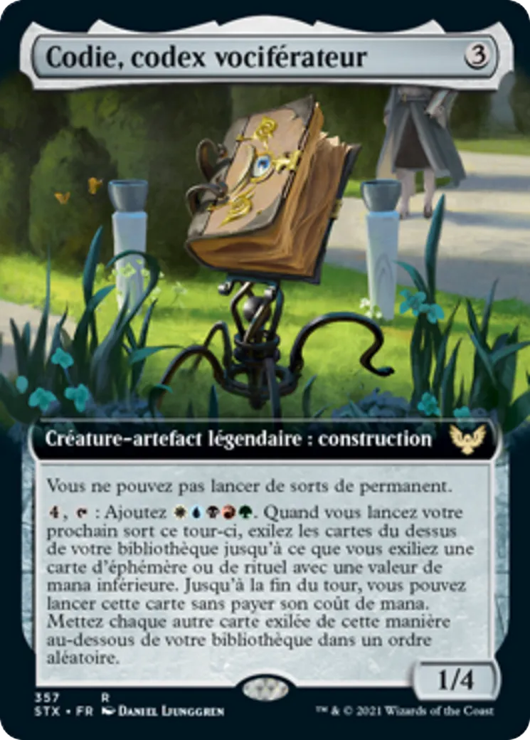 Codie, codex vociférateur — Strixhaven: School of Mages — Magic: The Gathering