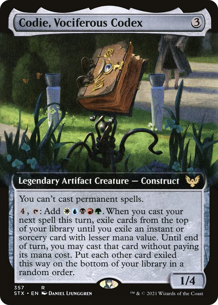 Codie, Vociferous Codex — Strixhaven: School of Mages — Magic: The Gathering