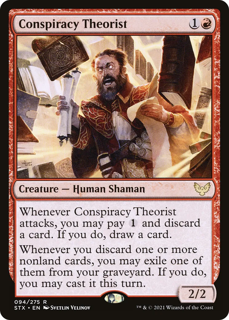 Conspiracy Theorist — Strixhaven: School of Mages — Magic: The Gathering