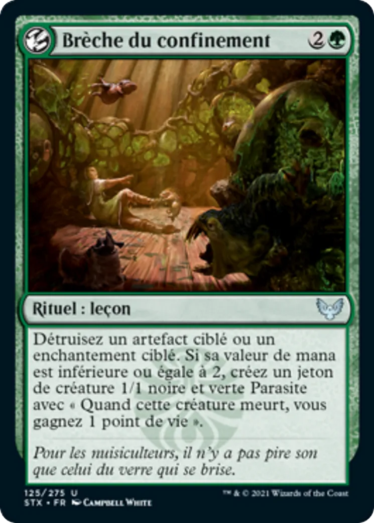 Brèche du confinement — Strixhaven: School of Mages — Magic: The Gathering