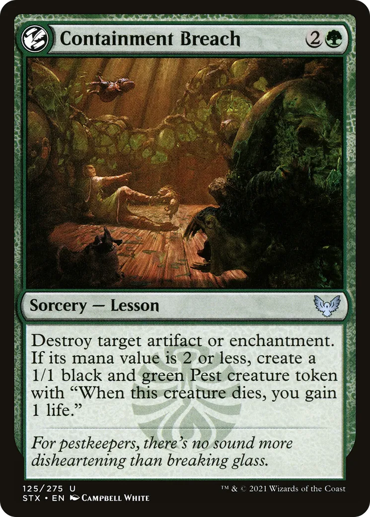 Containment Breach — Strixhaven: School of Mages — Magic: The Gathering