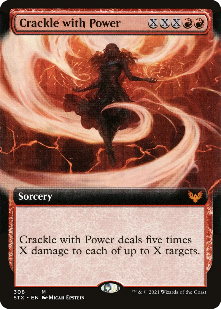 Crackle with Power — Strixhaven: School of Mages — Magic: The Gathering