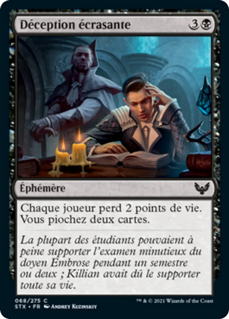 Déception écrasante — Strixhaven: School of Mages — Magic: The Gathering
