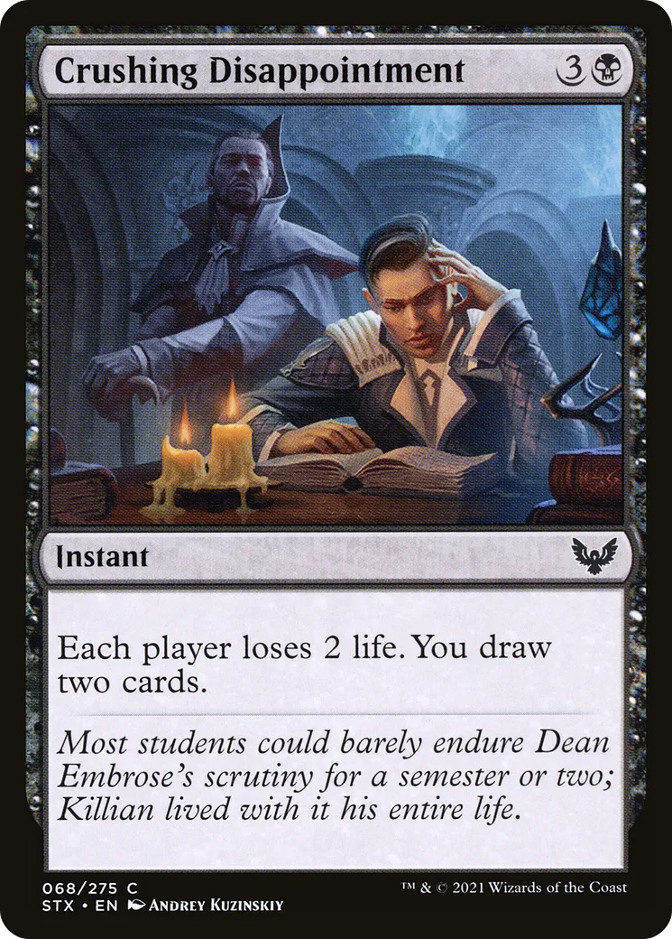 Crushing Disappointment — Strixhaven: School of Mages — Magic: The Gathering