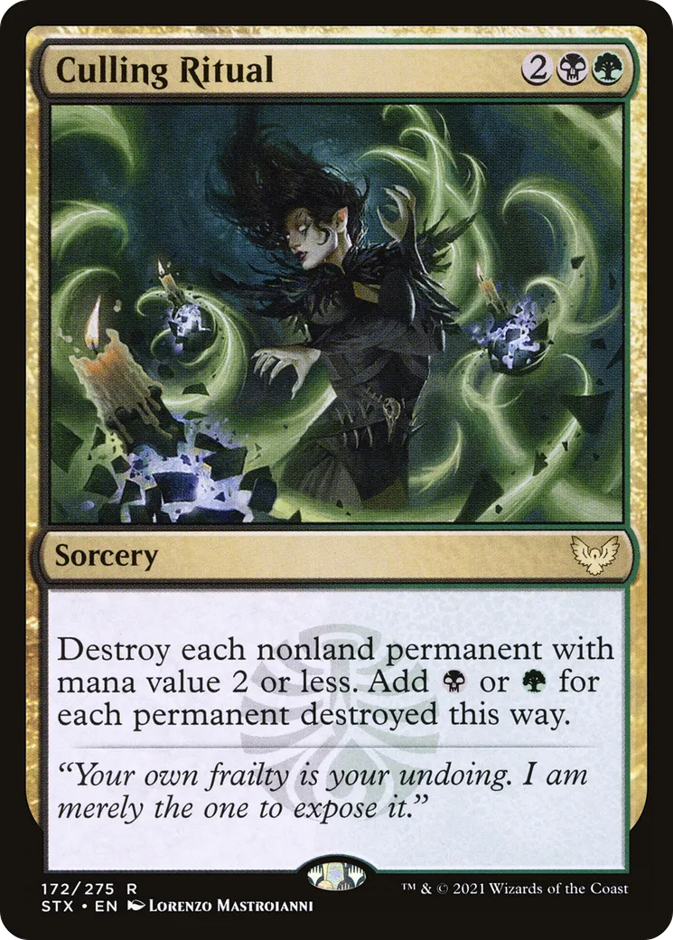 Culling Ritual — Strixhaven: School of Mages — Magic: The Gathering