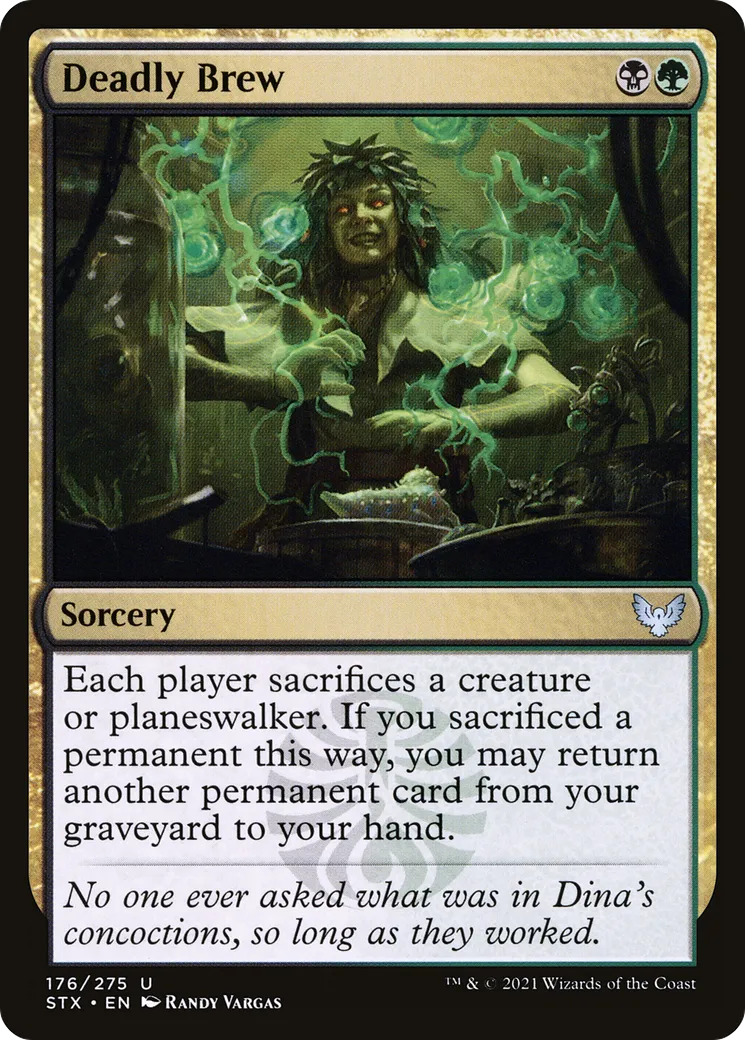 Deadly Brew — Strixhaven: School of Mages — Magic: The Gathering