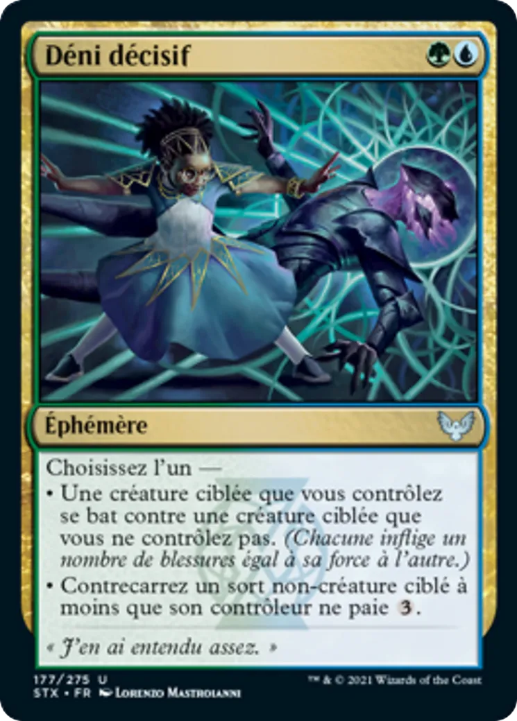 Déni décisif — Strixhaven: School of Mages — Magic: The Gathering