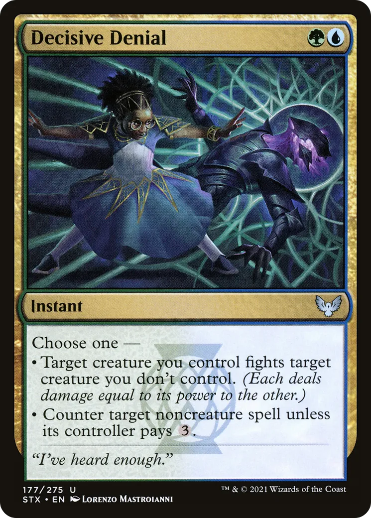 Déni décisif — Strixhaven: School of Mages — Magic: The Gathering