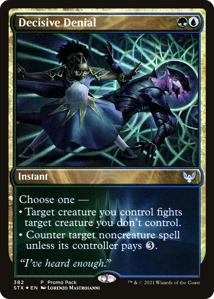 Decisive Denial — Strixhaven: School of Mages — Magic: The Gathering