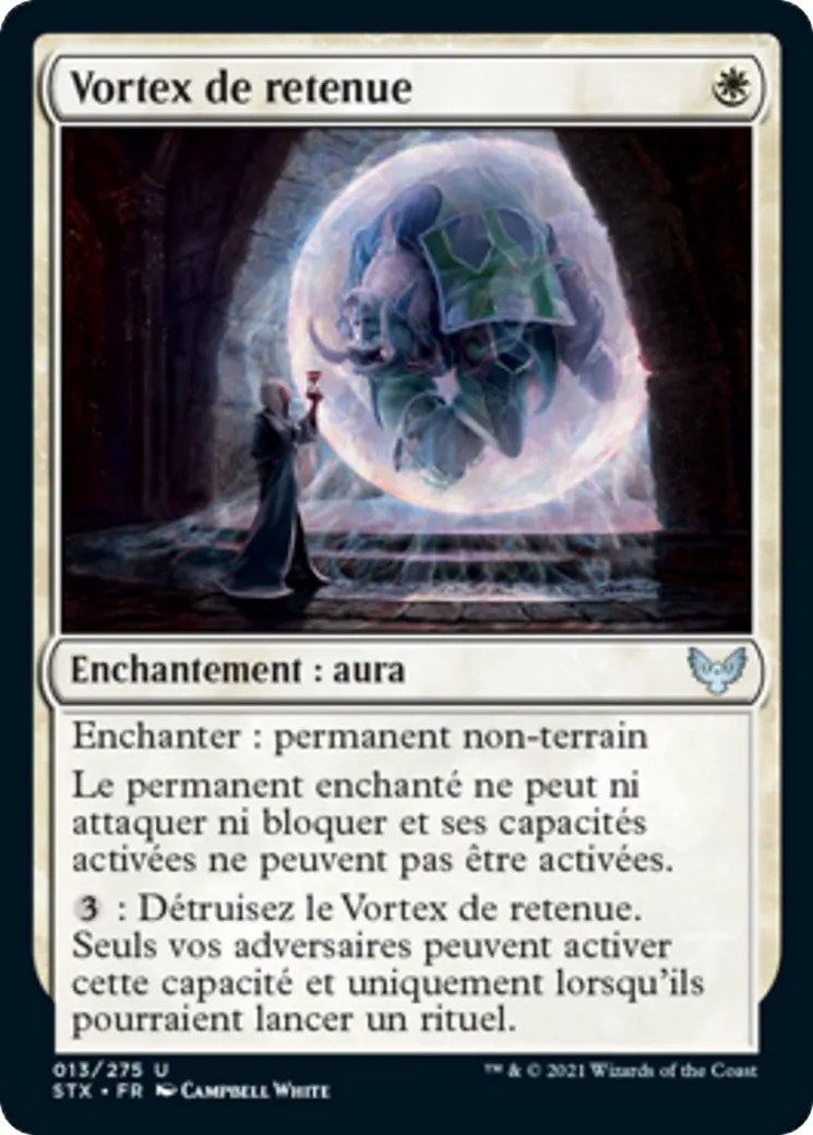 Vortex de retenue — Strixhaven: School of Mages — Magic: The Gathering