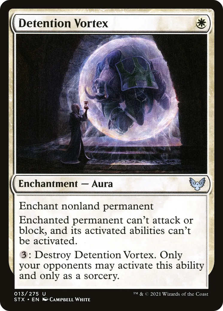 Detention Vortex — Strixhaven: School of Mages — Magic: The Gathering